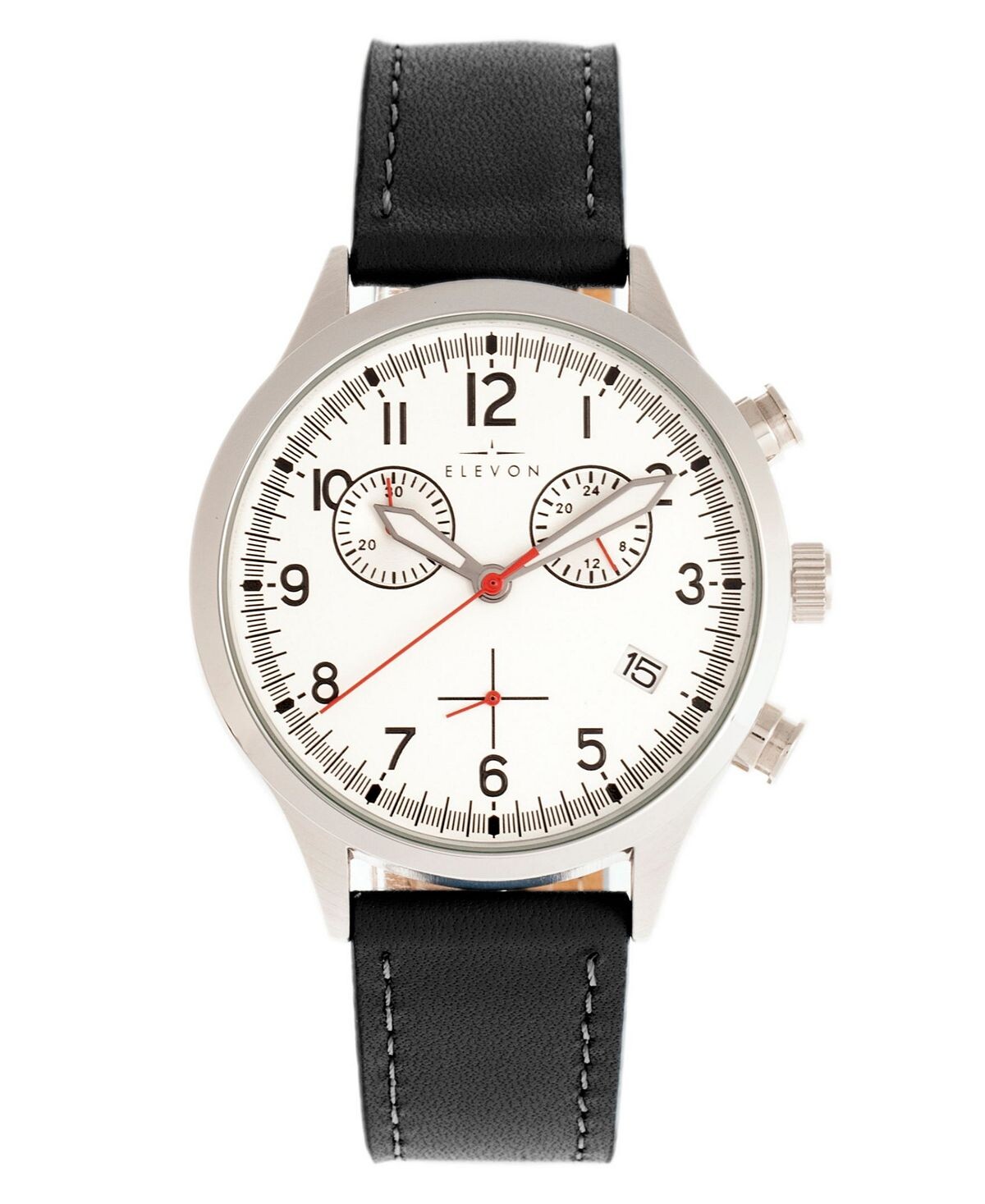 

Мужские часы Antoine Chronograph с ремешком из натуральной кожи, 44 мм Elevon