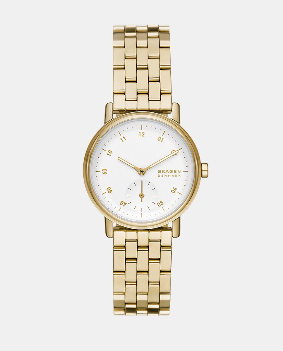 цена SKW3102 Женские часы из золотой стали Skagen, золотой