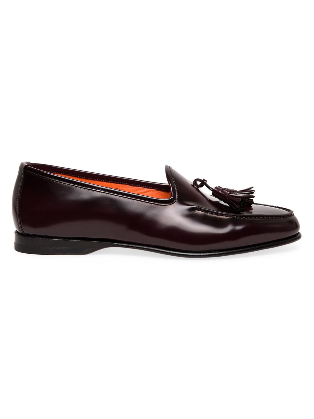 

лоферы Andrea с кисточками Santoni, бордовый, Красный