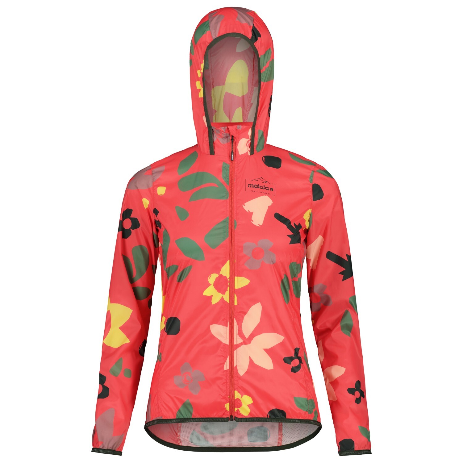 

Ветровка Maloja Women's NelkenwurzM, цвет Bright Rose Sundry, Красный