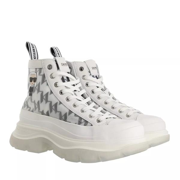 

Сапоги luna monogram mesh boot Karl Lagerfeld, белый