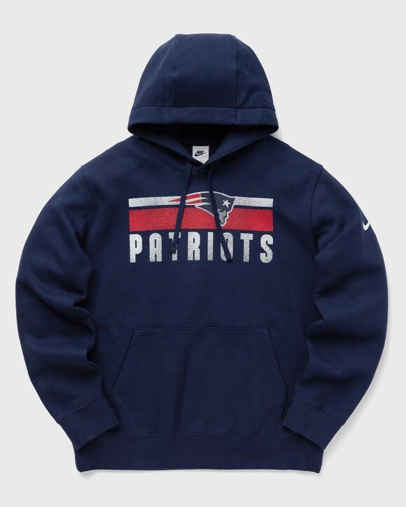 

Худи Nike Nfl New England Patriots Nike Club Hoodie, цвет college navy
