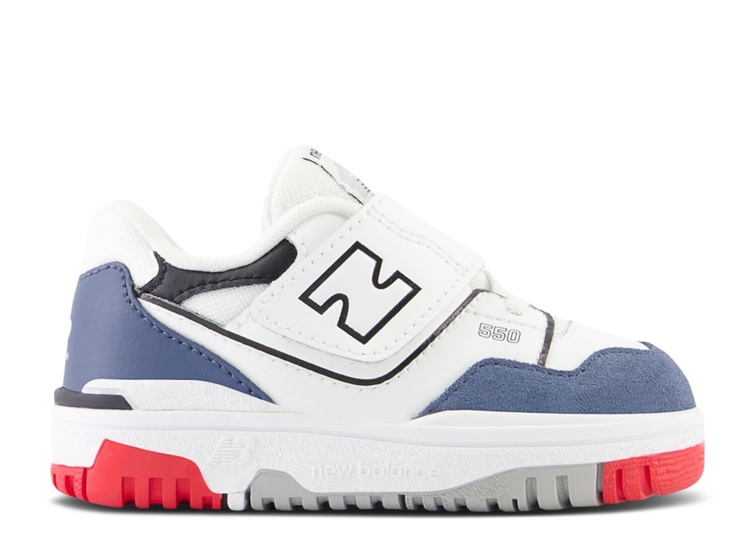 

Кроссовки New Balance 550 Bungee Lace Toddler 'Usa', белый