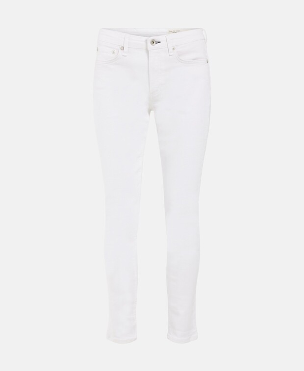 

Джинсы узкого кроя Rag & Bone, белый