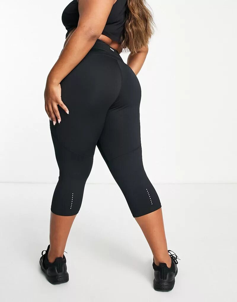 

Капри для бега на шнуровке ASOS Curve Icon