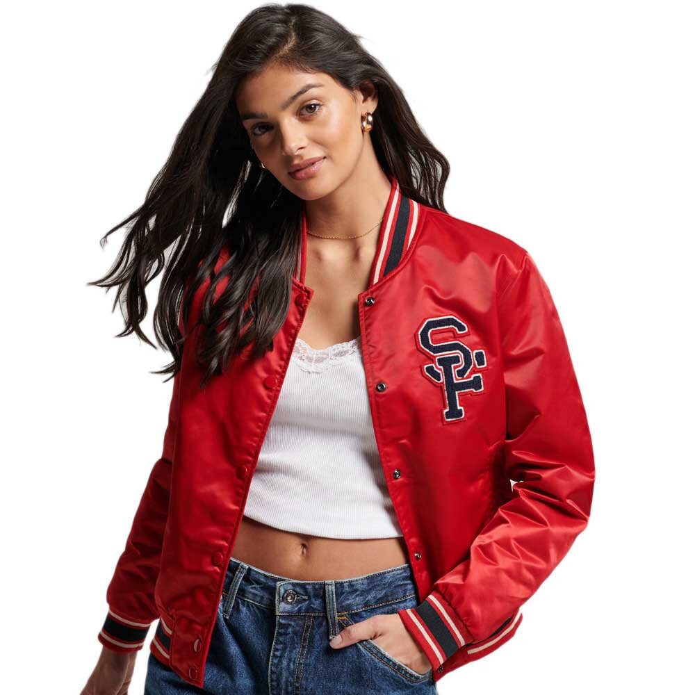 

Куртка Superdry Vintage T-Birds Varsity Tracksuit, красный