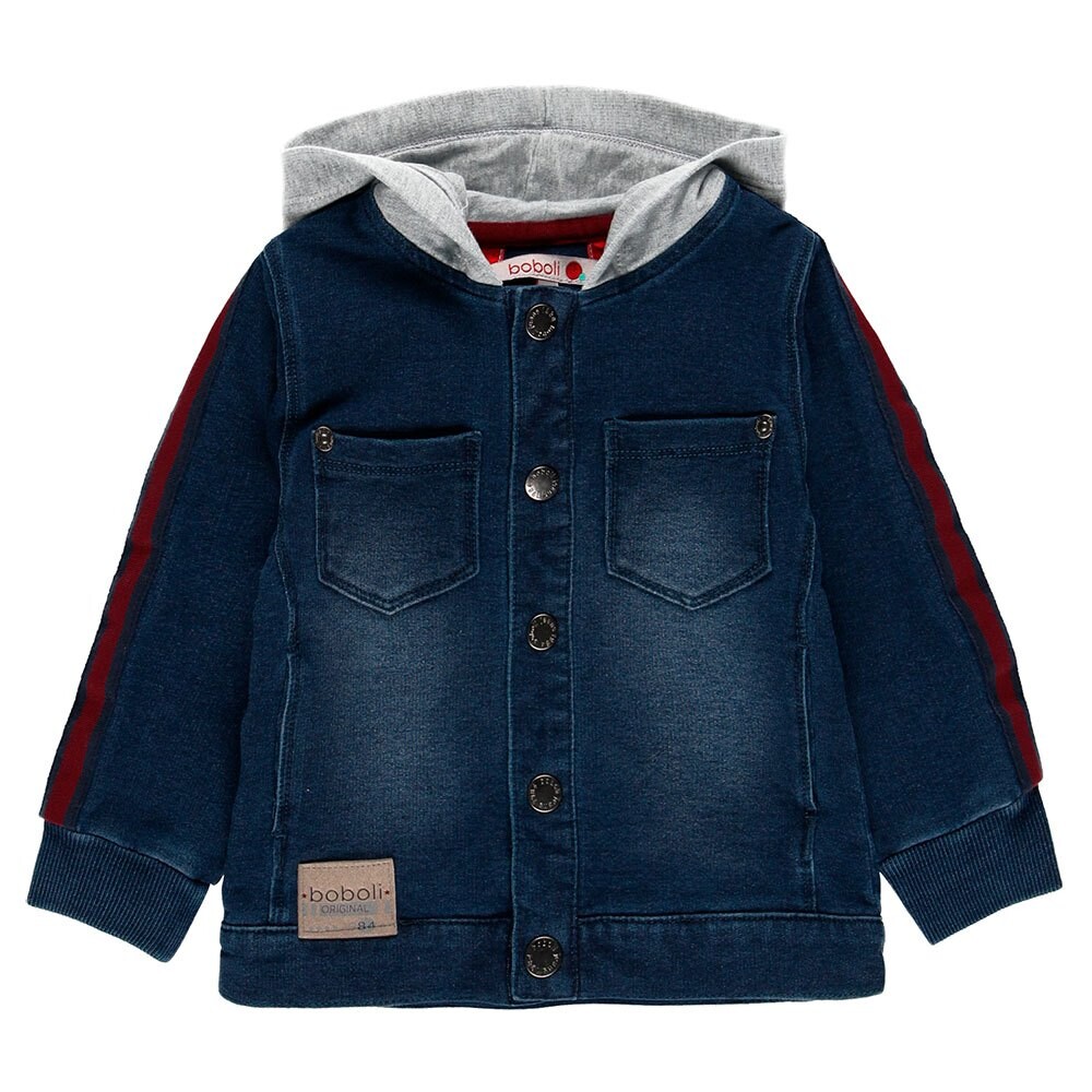 

Куртка Boboli Felpa Denim, синий