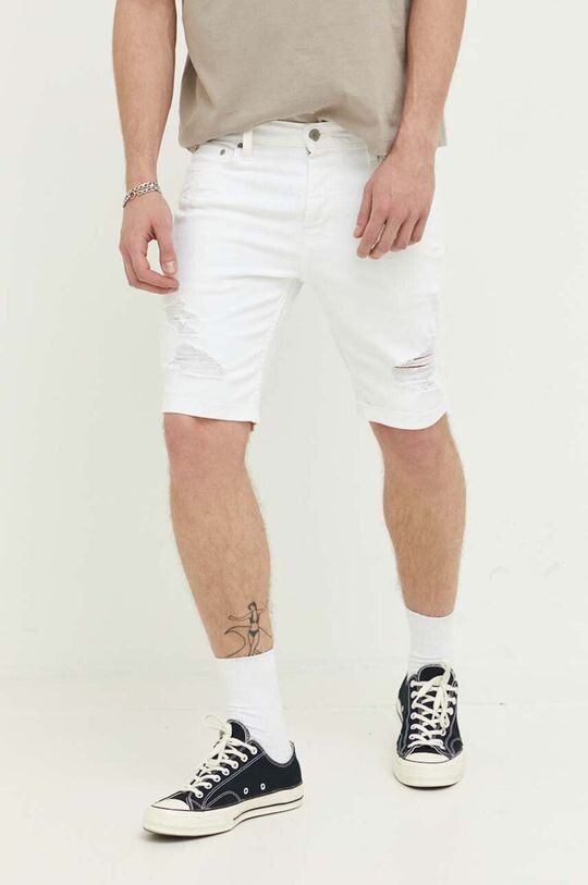 

Компания Холлистер джинсовые шорты Hollister Co., белый