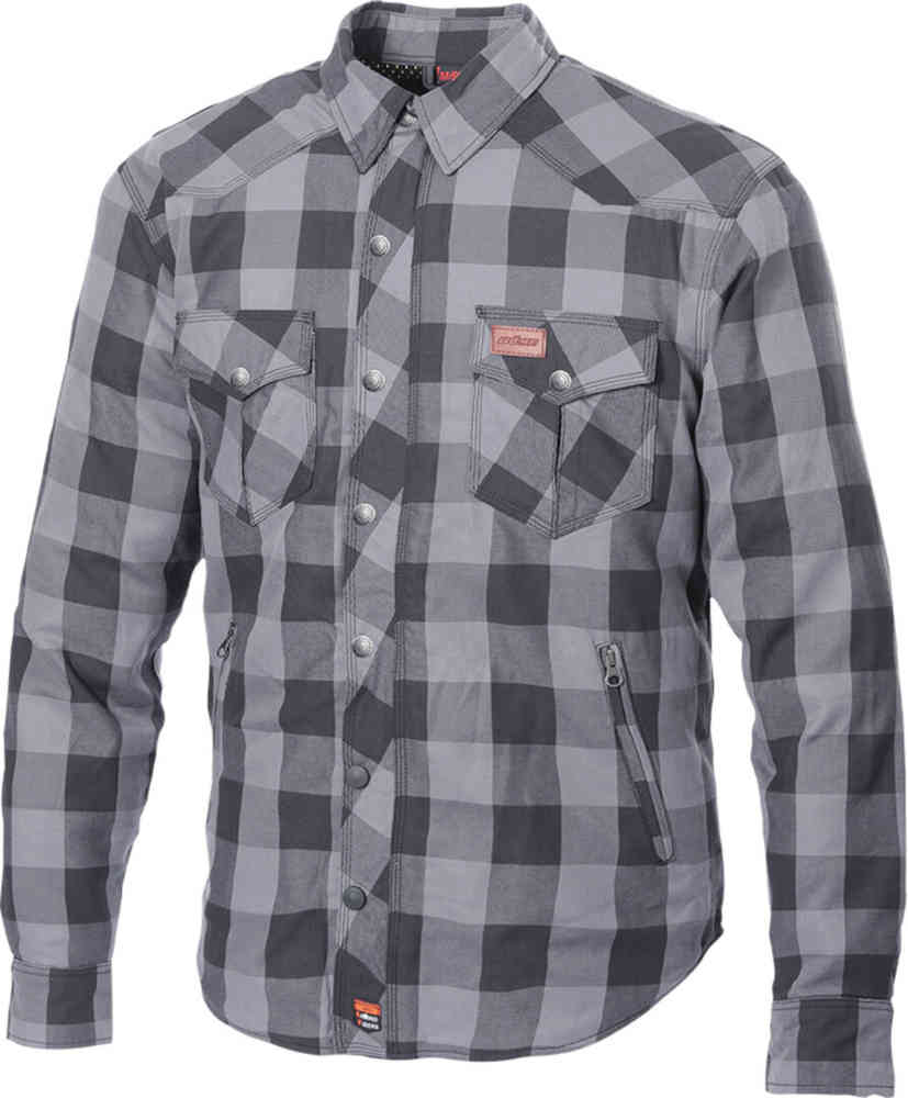 Мотоциклетная рубашка Fairbanks Büse, серый