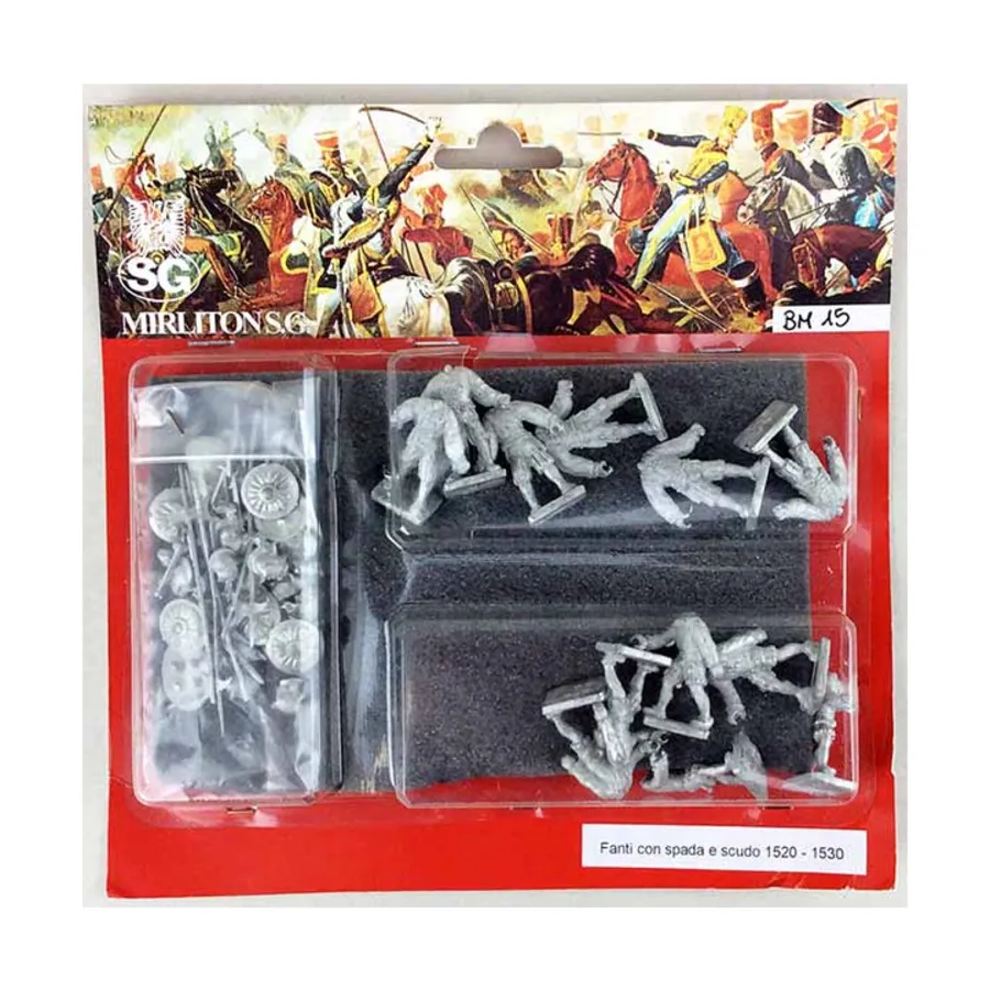 

Итальянские мечники 1520-1530 гг., Historical Miniatures - Renaissance (28mm) (Mirliton SG)