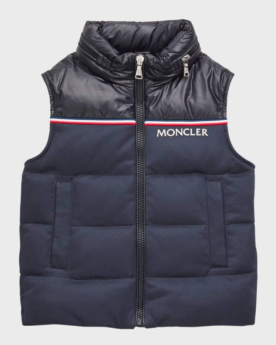 

Пуховой жилет Peter из смешанной техники для мальчиков, размер 8–14 Moncler