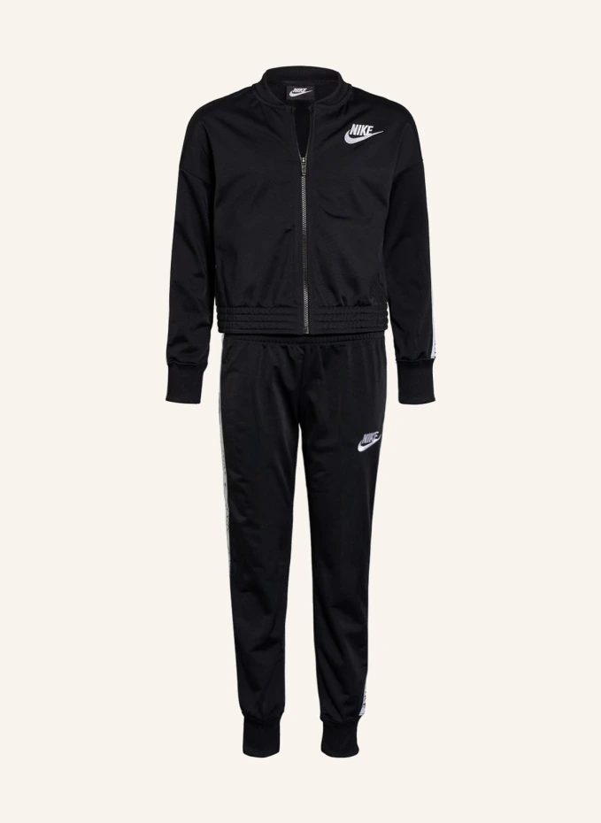 

Спортивный костюм с галлонными полосками Nike, черный