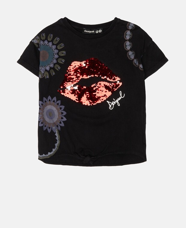 

Футболка Desigual, черный