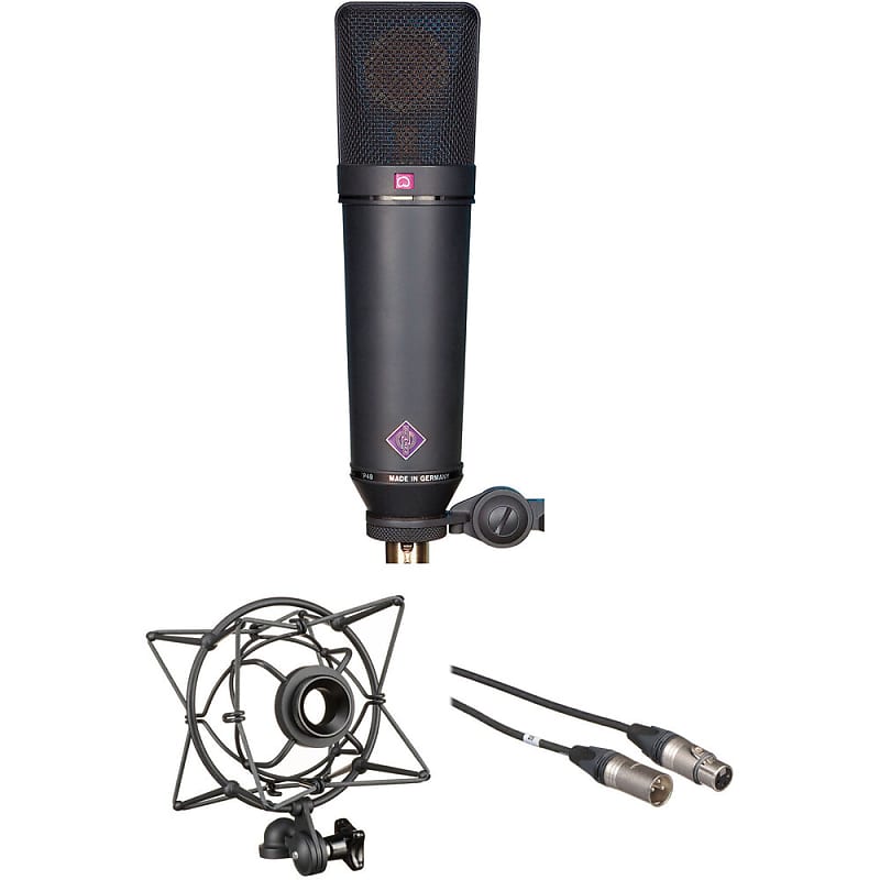 Конденсаторный микрофон Neumann U 87 Ai mt Set Z with Shockmount neumann u 87 ai mt студийный конденсаторный микрофон