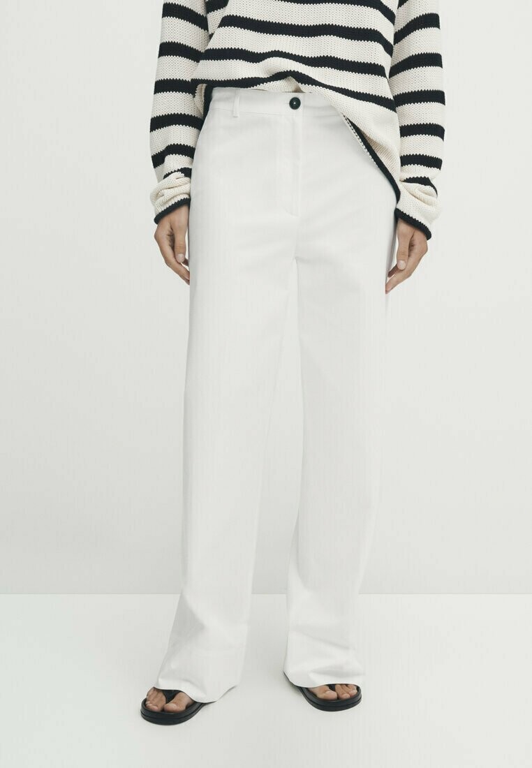 

Брюки Massimo Dutti, белый