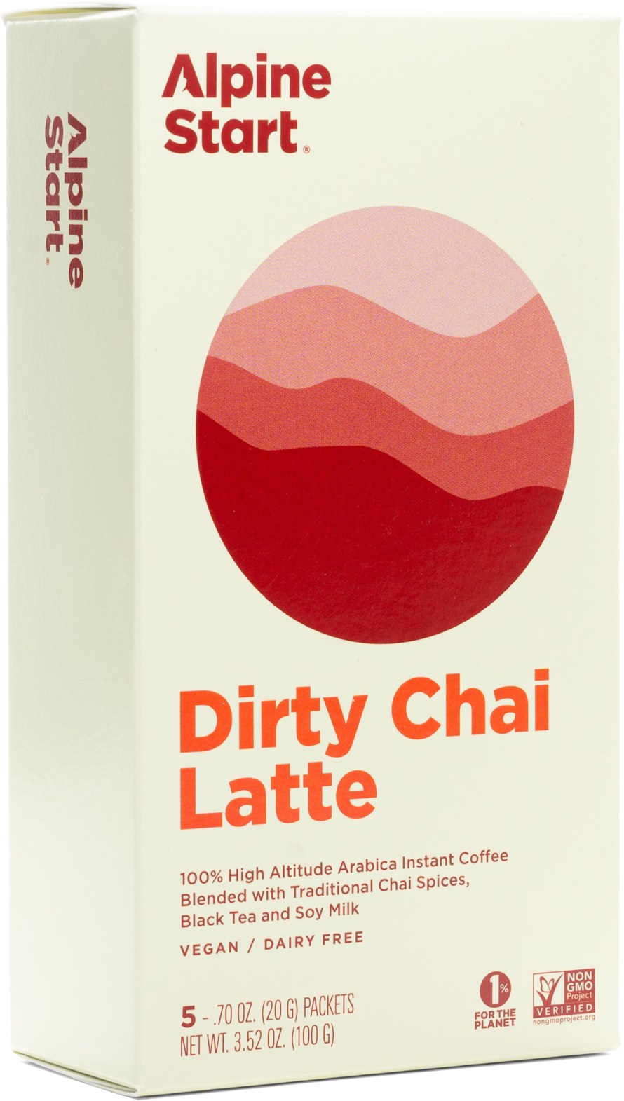 Растворимый кофе Dirty Chai Latte — упаковка из 5 шт. Alpine Start