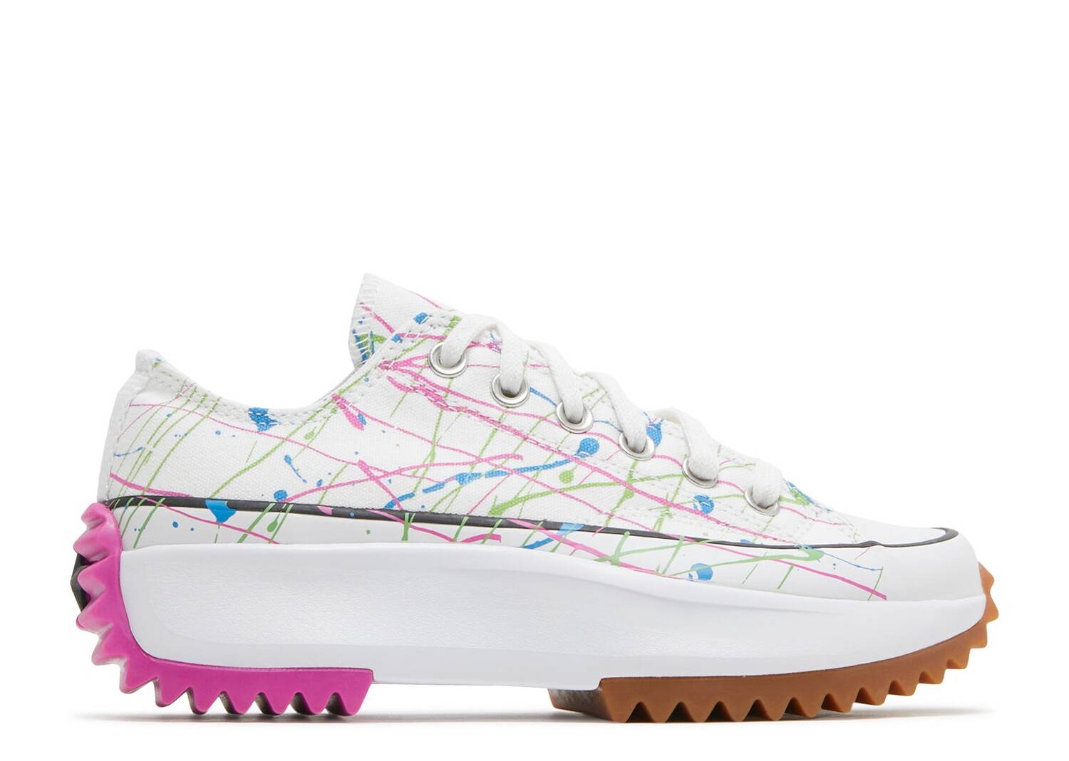 

Кроссовки Converse Wmns Run Star Hike Low 'Splatter Paint - White', белый