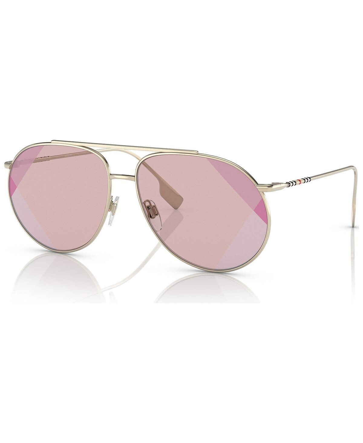 

Женские солнцезащитные очки Alice, BE313861-X Burberry, розовый