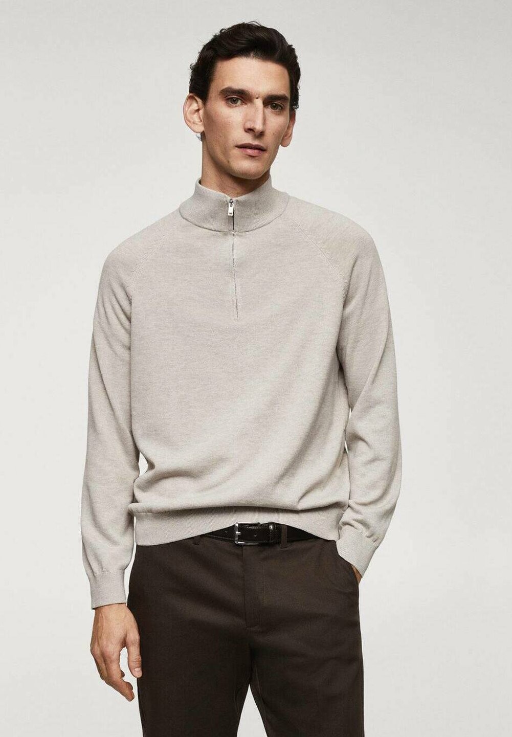 

Вязаный свитер TENP Mango, цвет sandfarben