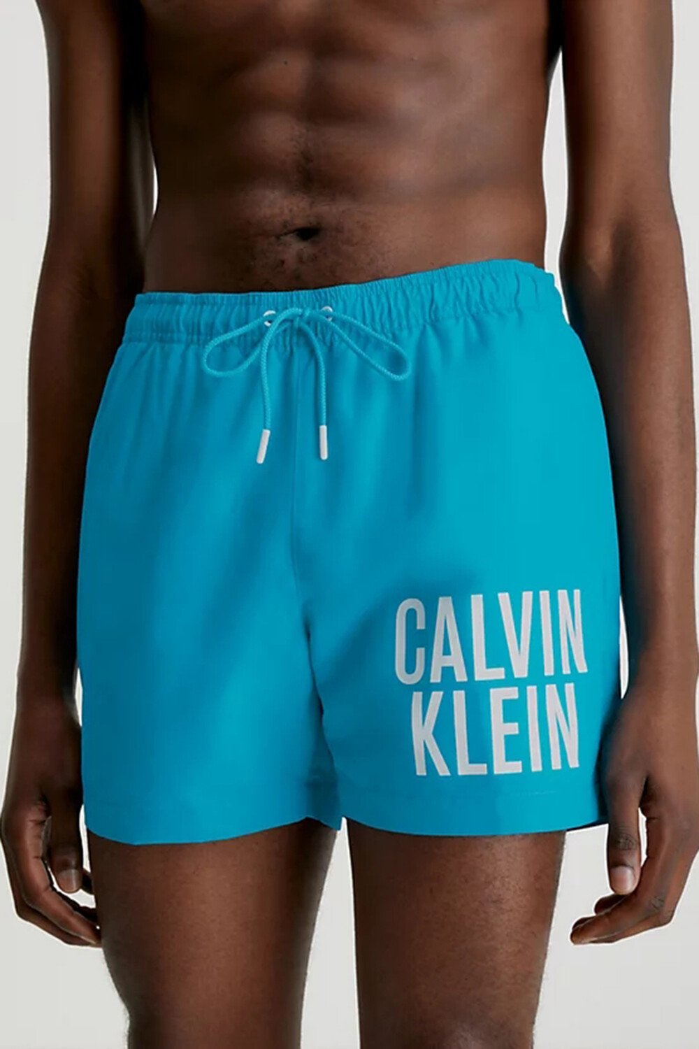 

Шорты для плавания - Бирюзовый - Слоган Calvin Klein, бирюзовый
