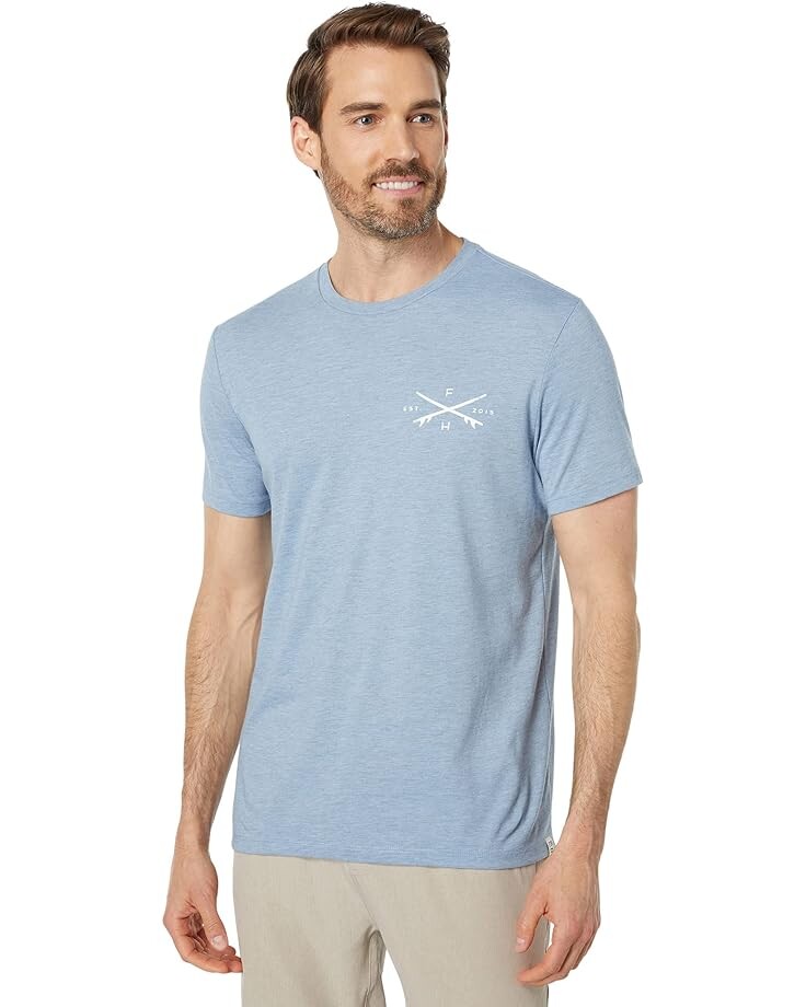

Футболка Fair Harbor The Kismet Short Sleeve Tee, цвет Blue 3