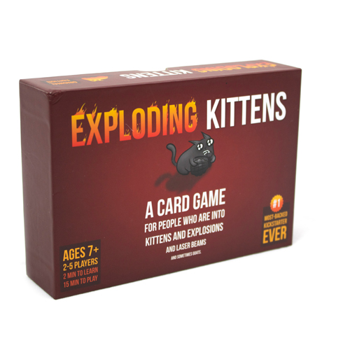 exploding kittens игра в лапки и кошки Настольная игра Exploding Kittens