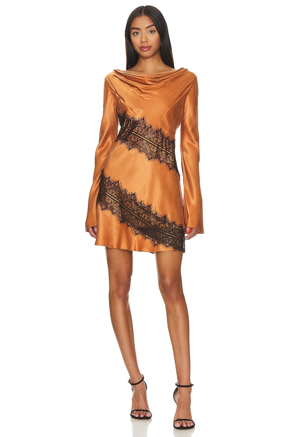 

Платье мини Significant Other Helaina, цвет Caramel