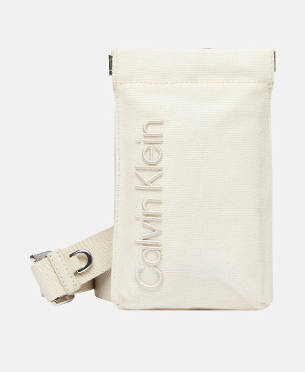 

Сумка-мессенджер Calvin Klein, бежевый