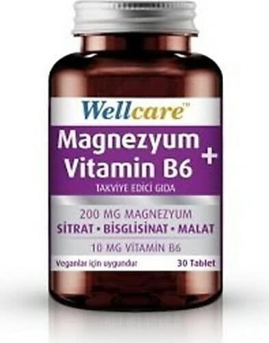 Wellcare Магний + витамин B6 30 таблеток магний b6 30 таблеток