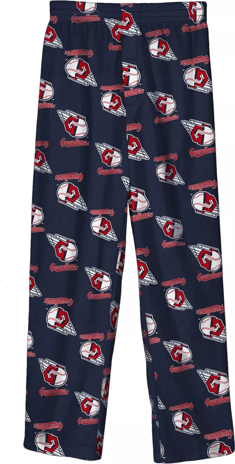 

Mlb Team Apparel Молодежные брюки Cleveland Guardians Темно-синие пижамы