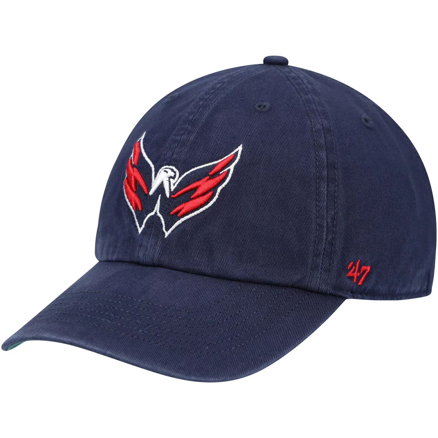 Мужская шляпа темно-синего цвета с логотипом Washington Capitals '47, франшиза, приталенная шляпа