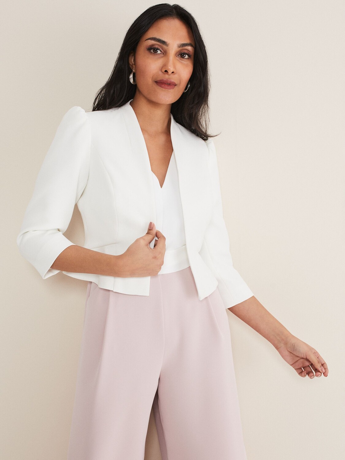 

Куртка Phase Eight Petite Isabella, цвет слоновой кости