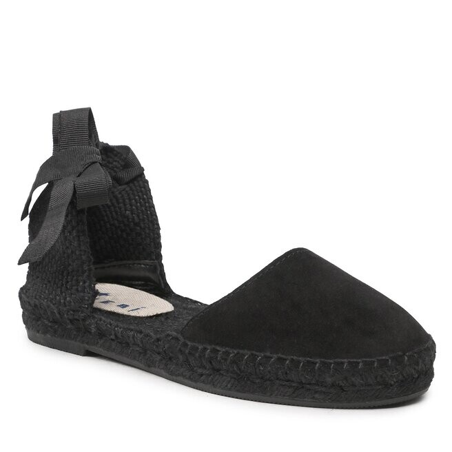 

Эспадрильи Manebi FlatValenciana Espadrilles, черный