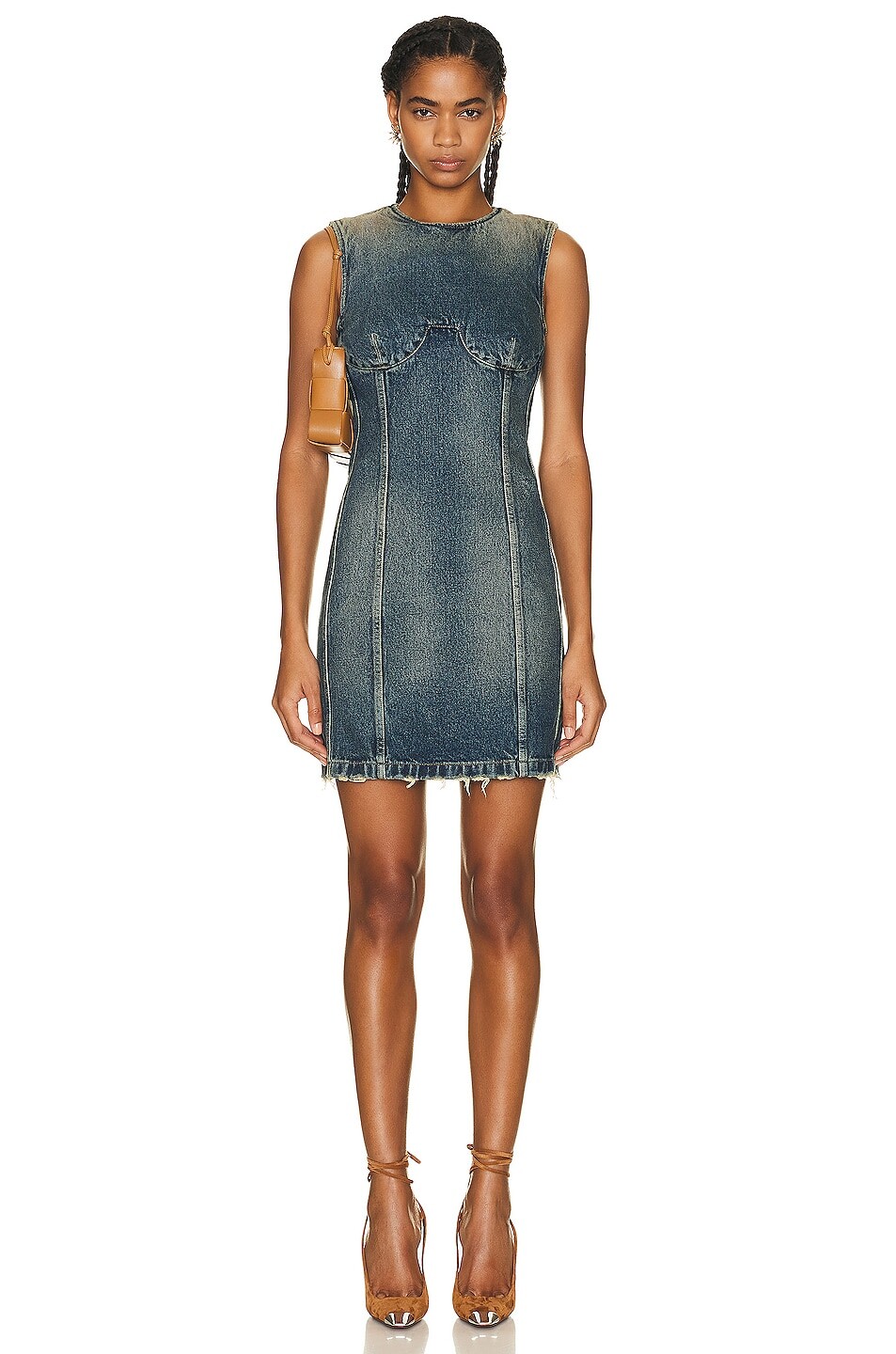 

Платье мини Givenchy Denim, цвет Military Blue