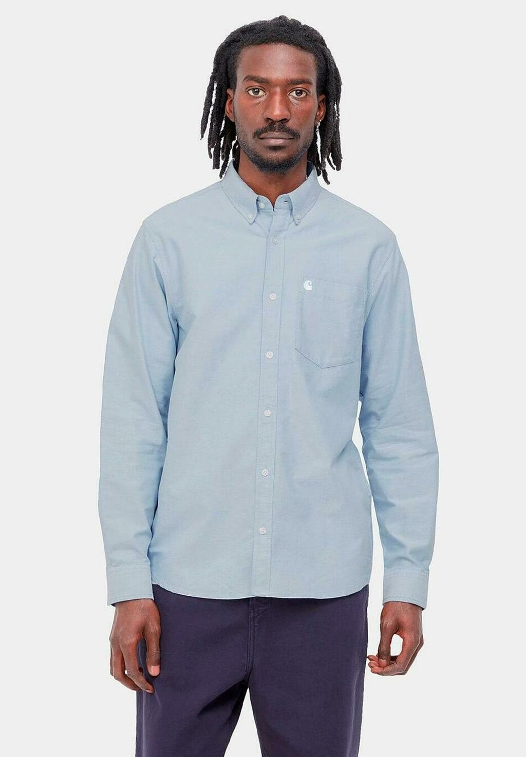 

Рубашка Logo Carhartt WIP, отбеливатель белый