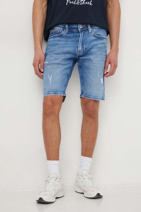 

Джинсовые шорты Pepe Jeans, синий