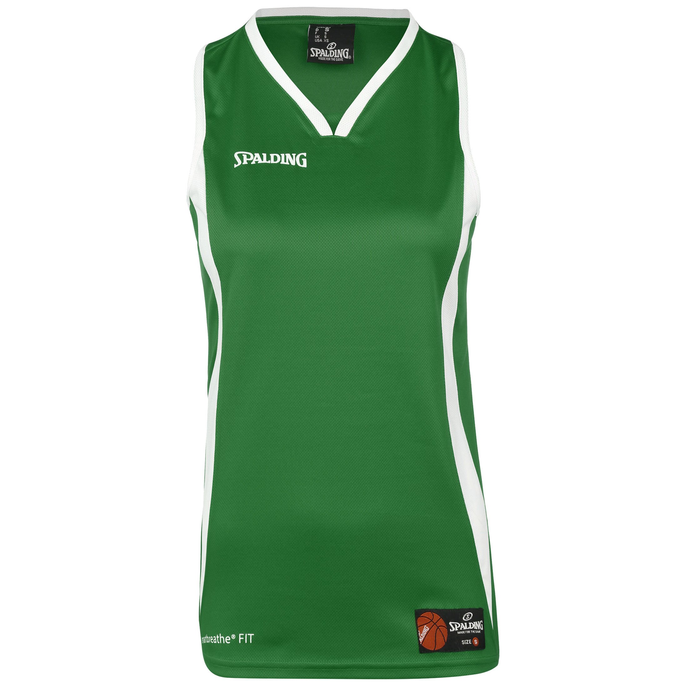 

Спортивная футболка Spalding Tanktop Jam, цвет grün/weiß