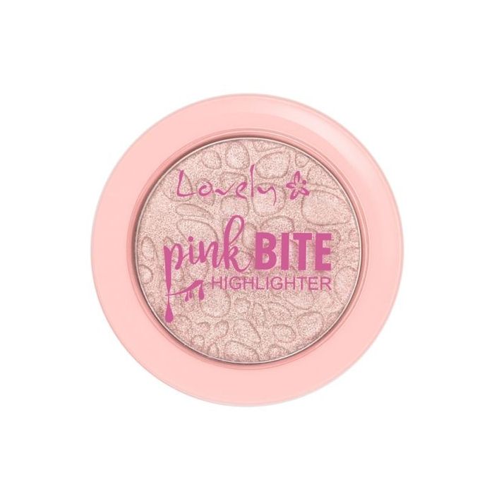 Хайлайтер Iluminador Pink Bite Lovely Makeup, Rosa lovely пудра хайлайтер honeycomb 3