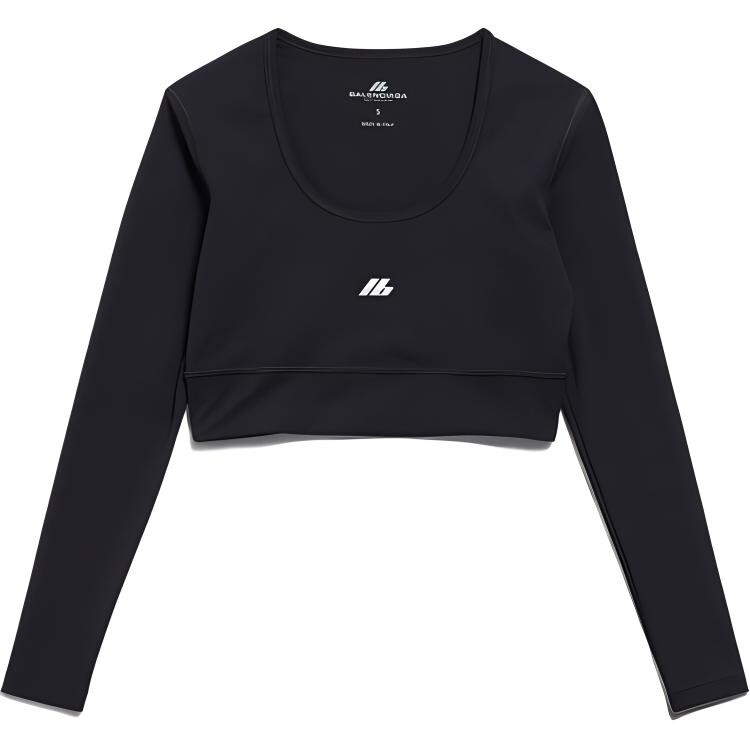

Топ без бретелек женский черный Balenciaga