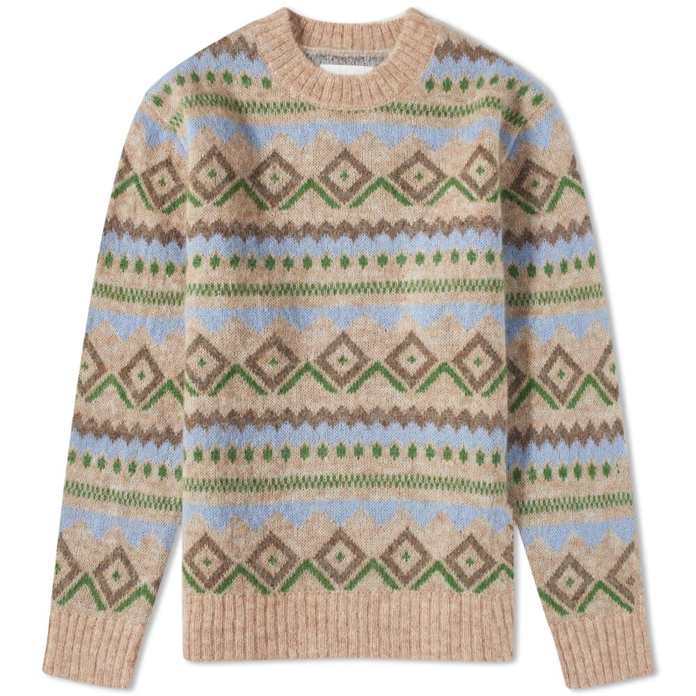 

NN07 Трикотаж под горло из мохера Morgain Fair Isle