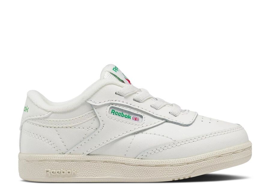 

Кроссовки Reebok Club C Toddler 'Chalk Glen Green', кремовый
