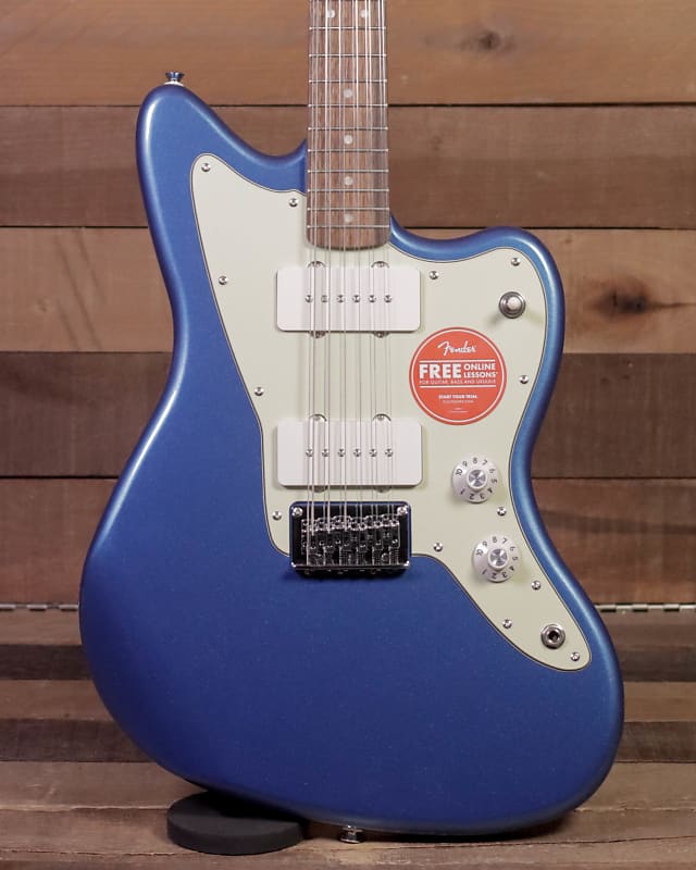 Электрогитара Squier Paranormal Jazzmaster XII, Laurel FB, Lake Placid Blue squier 40th ann jazzmaster lrl lake placid blue электрогитара цвет голубой