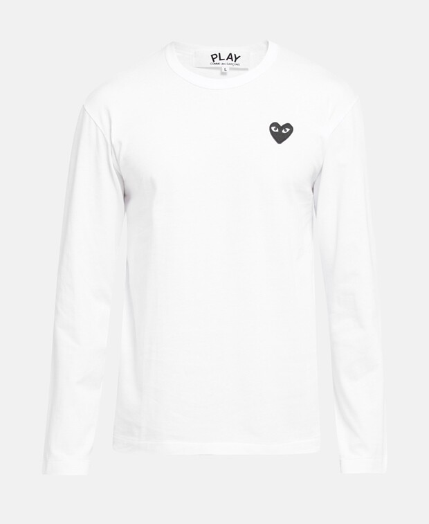 

Топ с длинными рукавами Comme des Garçons, белый