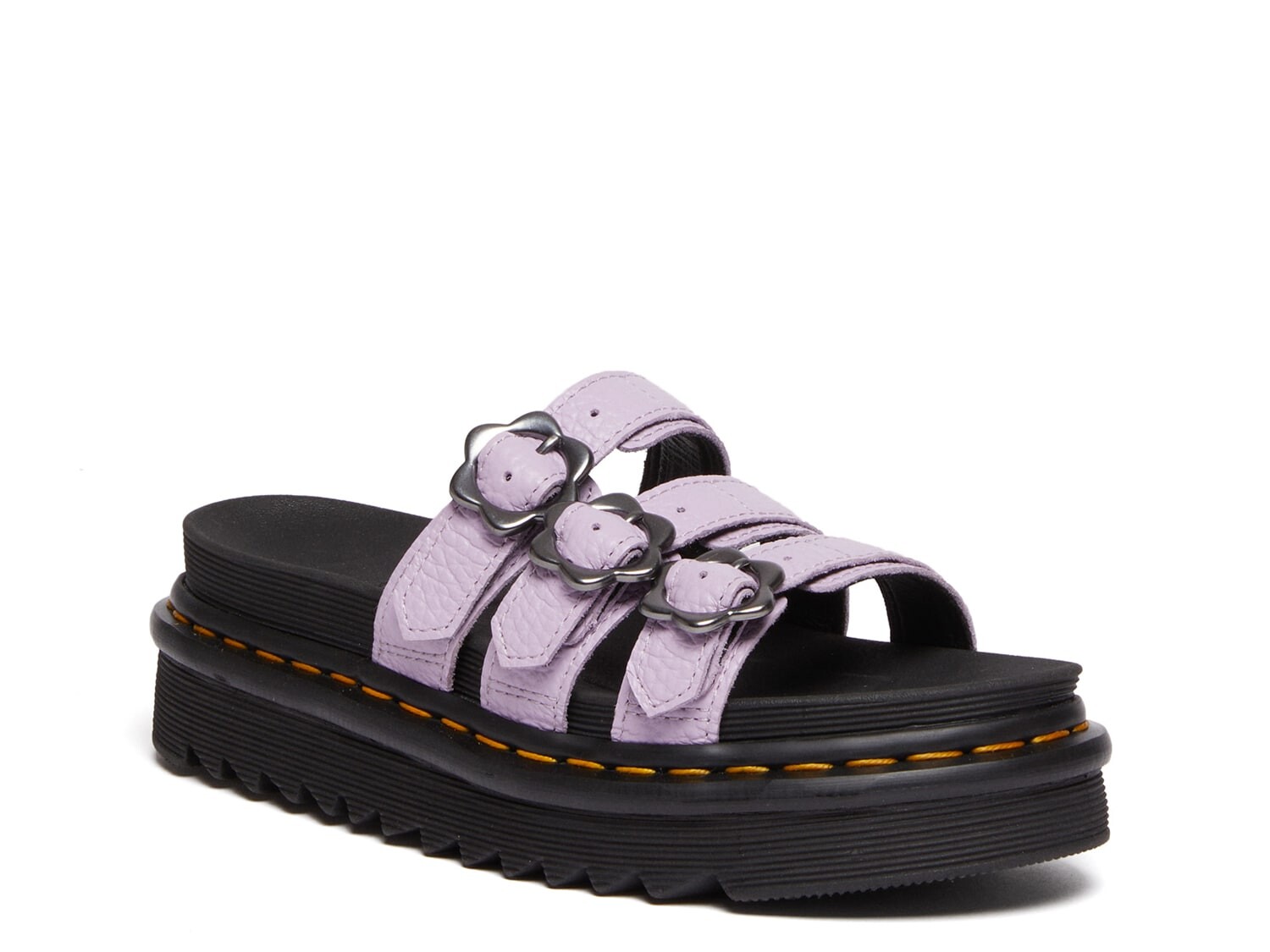 

Шлепанцы на платформе Dr. Martens Blaire — женские, сиреневый фиолетовый