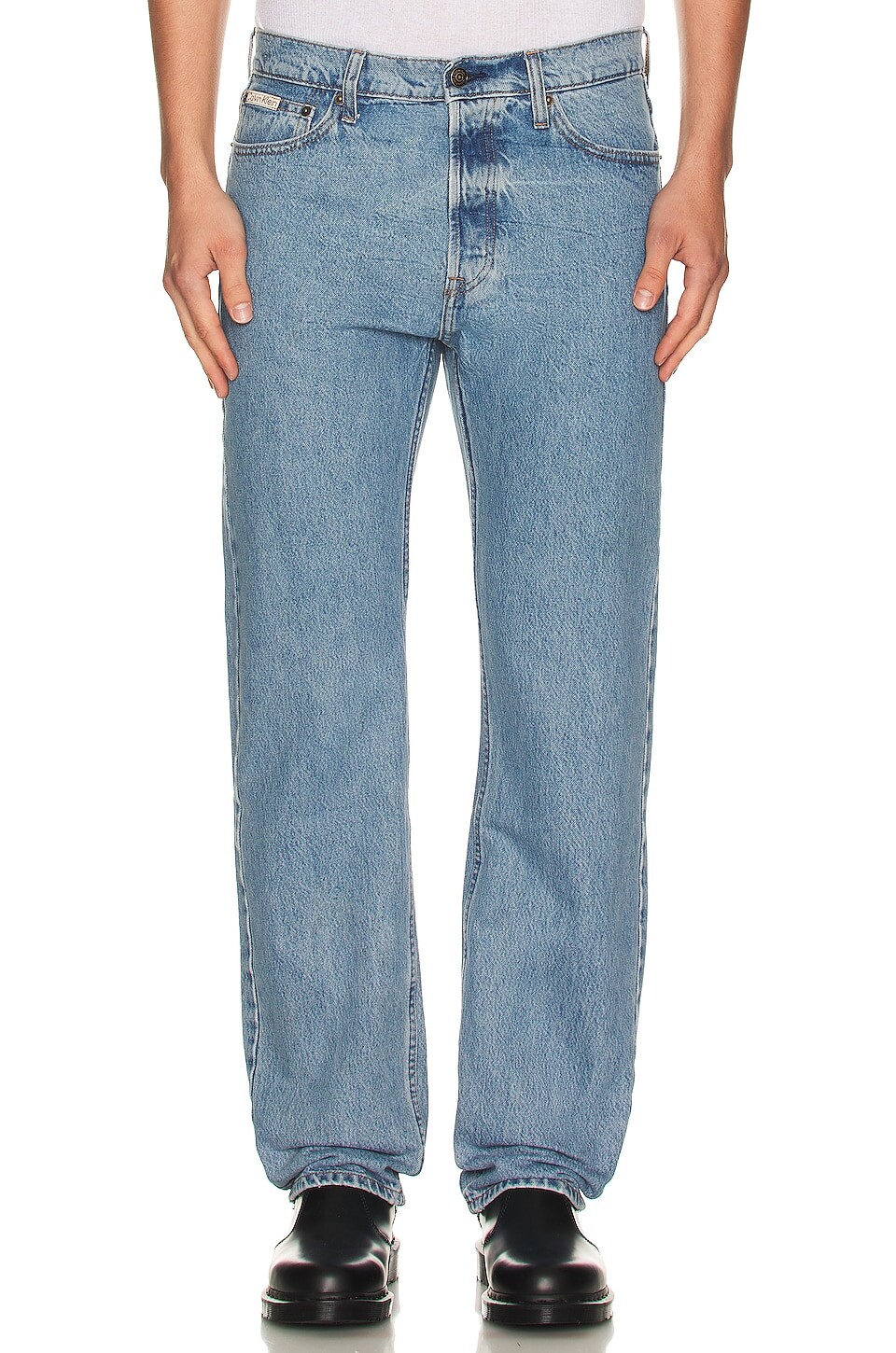 

Джинсы Calvin Klein Standard Straight, цвет Desert Blue