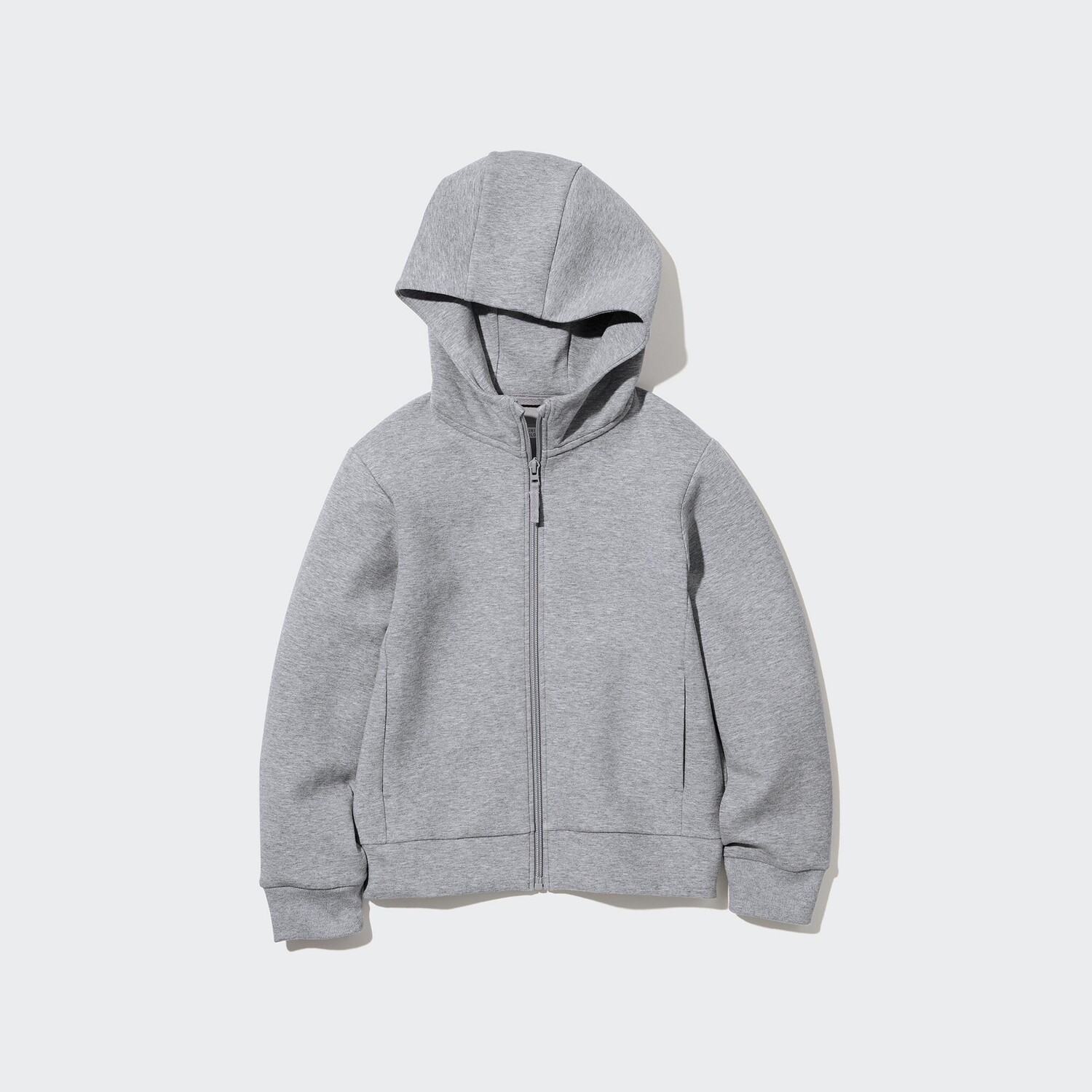 

Худи UNIQLO Dry Sweat ультра стрейч на молнии, серый