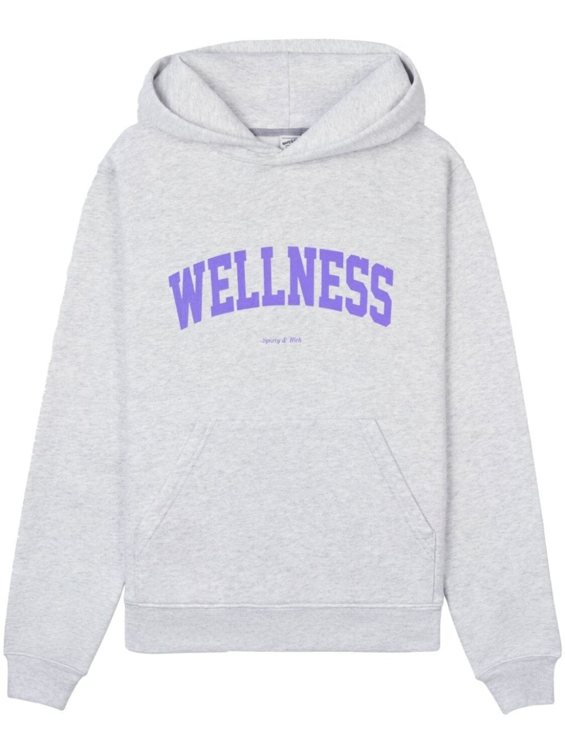 

Sporty & Rich худи Wellness с принтом, серый