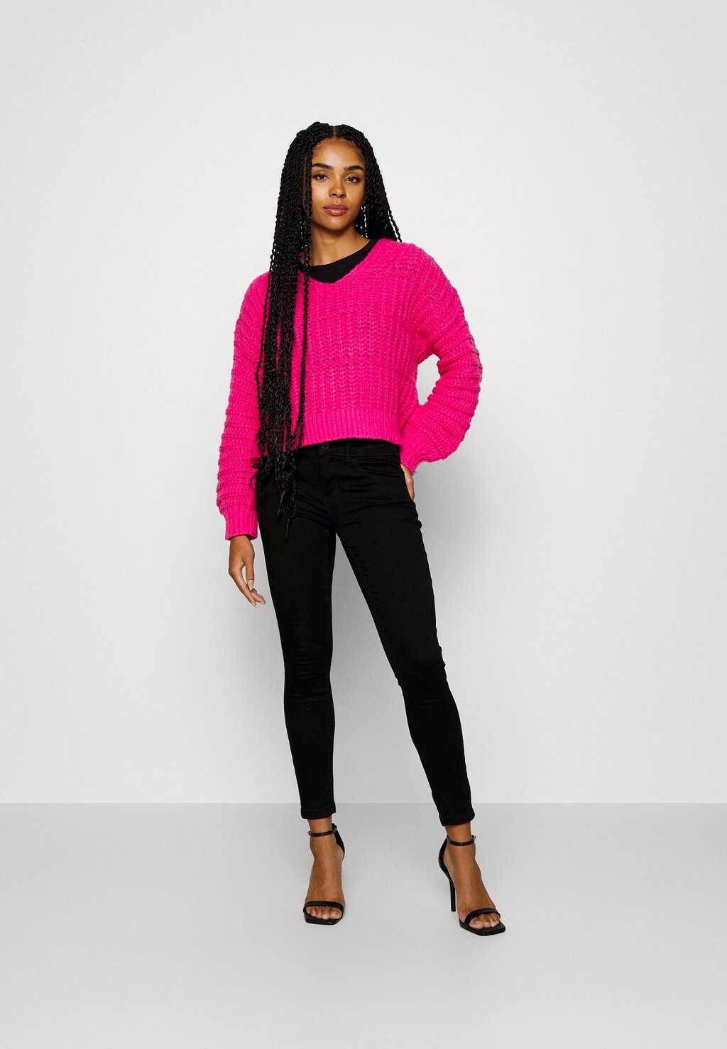 

Свитшот Vero Moda Petite ВМСМИЛЛА, фуксия фиолетовая, Фиолетовый