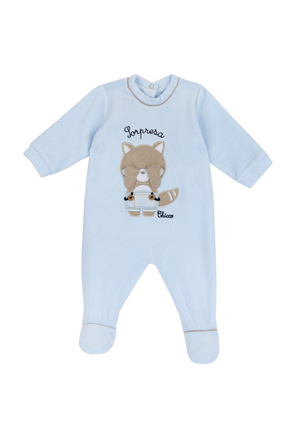 

Пижама NAPPY OPENING Chicco, цвет light blue