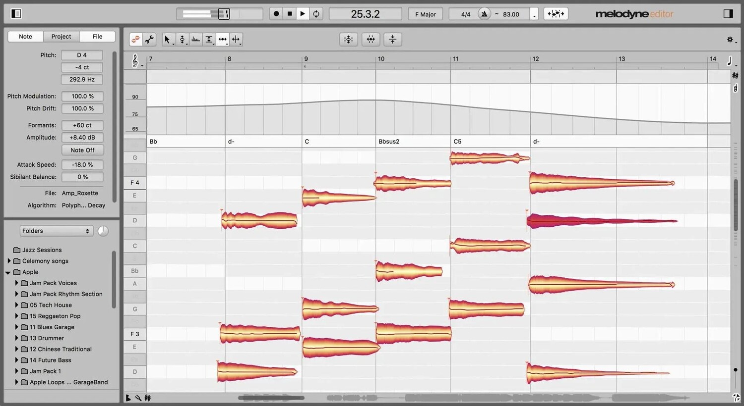 

Редактор Celemony Melodyne 5. Обновление любого предыдущего редактора Melodyne.